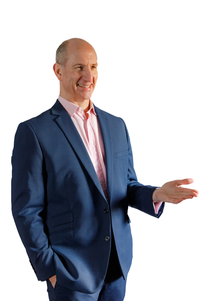 Dave Drimmie at a speak event
